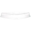 Lids For Regalia Sugarcane 160 Oz Bowls, 12 X 12 X 1.9, Clear, 50/Carton