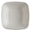 Regalia Sugarcane Servingware, Bowl, 160 Oz, White, 100 Bowls/Carton