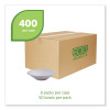 Vanguard Renewable And Compostable Sugarcane Bowls, 24 Oz, White, 400/Carton