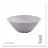 Vanguard Renewable And Compostable Sugarcane Bowls, 40 Oz, White, 400/Carton