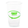 Greenstripe Pla Cold Cups, 10 Oz, Plastic, Clear, 1,000/Carton