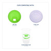 Greenstripe Pla Cold Cups, 10 Oz, Plastic, Clear, 1,000/Carton