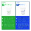 Bluestripe Recycled Content Clear Plastic Cold Drink Cups, 24 Oz, 600/Carton