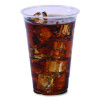 Bluestripe Recycled Content Clear Plastic Cold Drink Cups, 24 Oz, 600/Carton