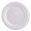 Vanguard Renewable And Compostable Sugarcane Plates, 7" Dia, White, 1,000/Carton