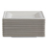 Vanguard Renewable And Compostable Sugarcane Plates, 6 x 6, White, 500/Carton