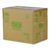 Renewable And Compostable Rectangular Deli Containers With Lid, 8 Oz, 3 x 4.83 x 1.5, Clear, Plastic, 50/Pack, 4 Packs/Carton