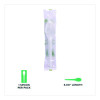 Plantware Compostable Cutlery, Spoon, Plastic, White, 1,000/Carton