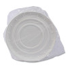 Vanguard Molded Fiber Pizza Tray, 16" Diameter, White, Sugarcane, 50/Carton