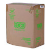 Vanguard Worldview Renewable And Compostable Sugarcane Take-Out Containers, 34.1 Oz, 9 x 9 x 1.25, White, 400/Carton