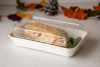 Worldview 100% Recycled Content Lid, 10.82 x 10.71 x 1.83, Clear, Plastic, 200/Carton