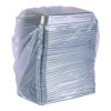 Worldview 100% Recycled Content Lid, 10.82 x 10.71 x 1.83, Clear, Plastic, 200/Carton