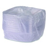 Vanguard Regalia Serving Tray Lids, 14.5 x 14.5 x 3.94, Clear, Plastic, 50/Carton