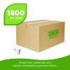 Vanguard Renewable And Compostable Sugarcane Portion Cups, 4 Oz, White, 1,000/Carton