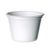 Vanguard Renewable And Compostable Sugarcane Portion Cups, 4 Oz, White, 1,000/Carton