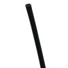 Unwrapped Straw, 5.75", Plastic, Black, 20,000/Carton