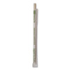 Renewable And Compostable Pha Straws, 7.75", Natural White, 2,000/Carton