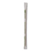 Renewable And Compostable Pha Straws, 7.75", Natural White, 2,000/Carton