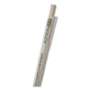 Renewable And Compostable Pha Straws, 7.75", Natural White, 2,000/Carton