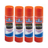 Washable School Glue Sticks, 0.24 Oz, Applies Purple, Dries Clear, 4/Pack