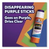 Disappearing Purple All Purpose Glue Sticks, 0.77 Oz, Dries Clear, 30/Box
