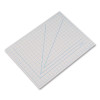 Self-Healing Cutting Mat, 1" Grid With Guide Angles, Non-Slip Backing, 18" x 24", Gray