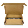 Laptop Shipping Box, One-Piece Foldover (Opf), Large, 17.25" x 11.68" x 3.75", Brown Kraft