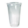 Kal-Clear Pet Cold Drink Cups, 24 Oz, Plastic, Clear, 25/Sleeve, 24 Sleeves/Carton