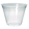 Kal-Clear Pet Cold Drink Cups, Old-Fashioned Glass, 9 Oz, Plastic, Clear, 50/Sleeve, 20 Sleeves/Carton