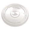 Greenware Cold Drink Lids, X-Slot, Fits 12 Oz To 20 Oz Cold Cups, Plastic, Clear, 1,000/Carton