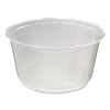 Microwavable Deli Containers, 12 Oz, 4.6" Diameter x 2.3" h, Clear, Plastic, 500/Carton