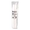 Rk Ribbed Cold Drink Cups, 10 Oz, Plastic, Clear, 100/Sleeve, 25 Sleeves/Carton