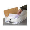 Liberty Check And Form Boxes, 6.25" X 24" X 4.5", White/Blue, 12/Carton