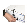 Liberty Check And Form Boxes, 9.5" X 23.75" X 4.5", White/Blue, 12/Carton