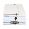 Liberty Check And Form Boxes, 9.5" X 23.75" X 4.5", White/Blue, 12/Carton