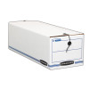 Liberty Check And Form Boxes, 9" X 24.25" X 7.5", White/Blue, 12/Carton