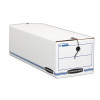 Liberty Check And Form Boxes, 9.75" X 23.75" X 6.25", White/Blue, 12/Carton