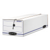 Liberty Check And Form Boxes, 9.75" X 23.75" X 6.25", White/Blue, 12/Carton