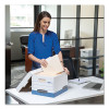 Stor/File Medium-Duty Letter/Legal Storage Boxes, Letter/Legal Files, 12.75" X 16.5" X 10.5", White/Blue, 12/Carton