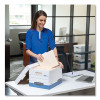 Stor/File Medium-Duty Letter/Legal Storage Boxes, Letter/Legal Files, 12.75" X 16.5" X 10.5", White/Blue, 4/Carton