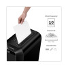 Powershred Lx65 Cross-Cut Shredder, 10 Manual Sheet Capacity