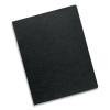 Expressions Linen Texture Presentation Covers For Binding Systems, Paper, Round Corners, 11.25 x 8.75, Black, 200/Pack