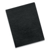 Executive Leather-Like Presentation Cover, Plastic, Round Corners, 11.25 x 8.75, Black, 50/Pack
