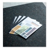 Thermal Binding System Presentation Covers, 60-Sheet Capacity, Plastic, Square Corners, 11 x 8.5, Clear/Matte Black, 10/Pack