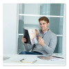 Crystals Transparent Presentation Covers For Binding Systems, Plastic, Round Corners, 11.25 x 8.75, Gloss Clear, 100/Pack