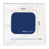 Mouse Pad With Microban Protection, 9 x 8, Navy