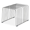 Wire Desktop Organizer, 11 Sections, Letter To Legal Size Files, 9" X 11.38" X 8", Black