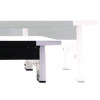 Office Suites Premium Monitor Riser, 27" X 14" X 4" To 6.5", Black/Silver