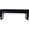 Designer Suites Monitor Riser, For 21" Monitors, 16" X 9.38" X 4.38" To 6", Black Pearl, Supports 40 Lbs