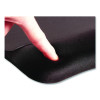 Memory Foam Mouse Pad With Wrist Rest, 7.93 x 9.25, Black